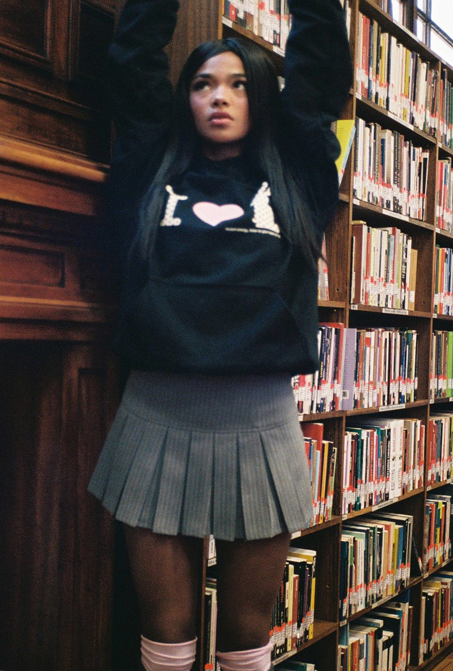 Perfect Mini Skirt Gris