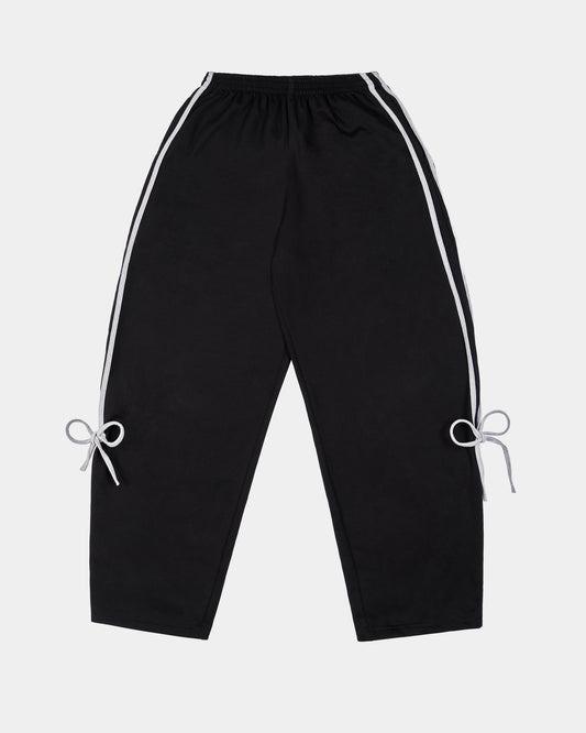 Ribbon Pants Black