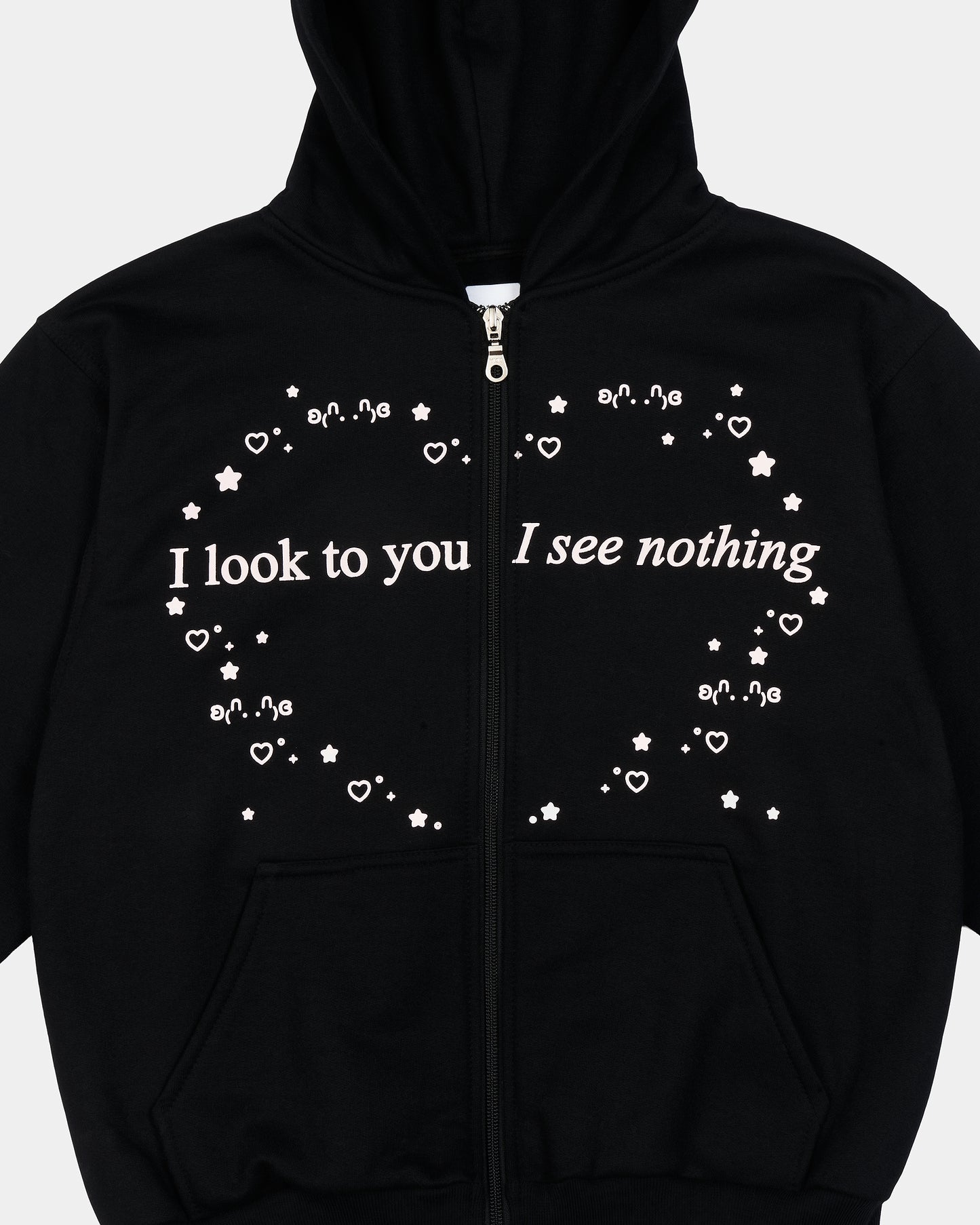 Mazzy Zip Hoodie Black
