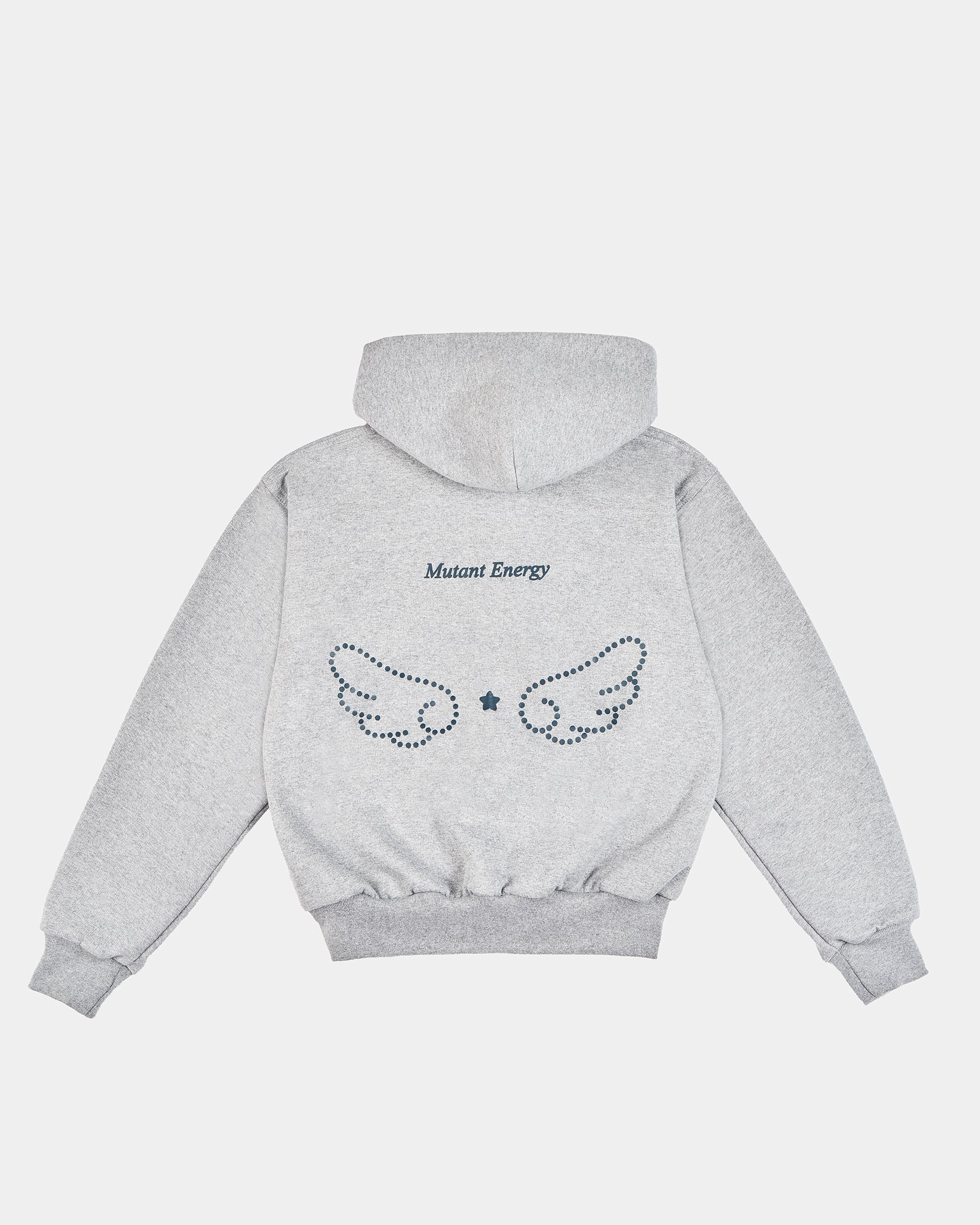 Mazzy Zip Hoodie Grey – Mutant Energy