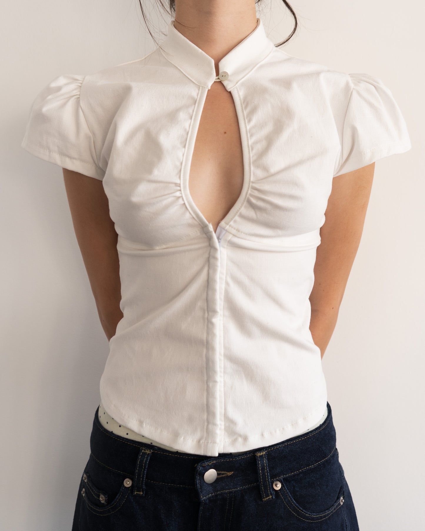 Puppy Love Blouse White