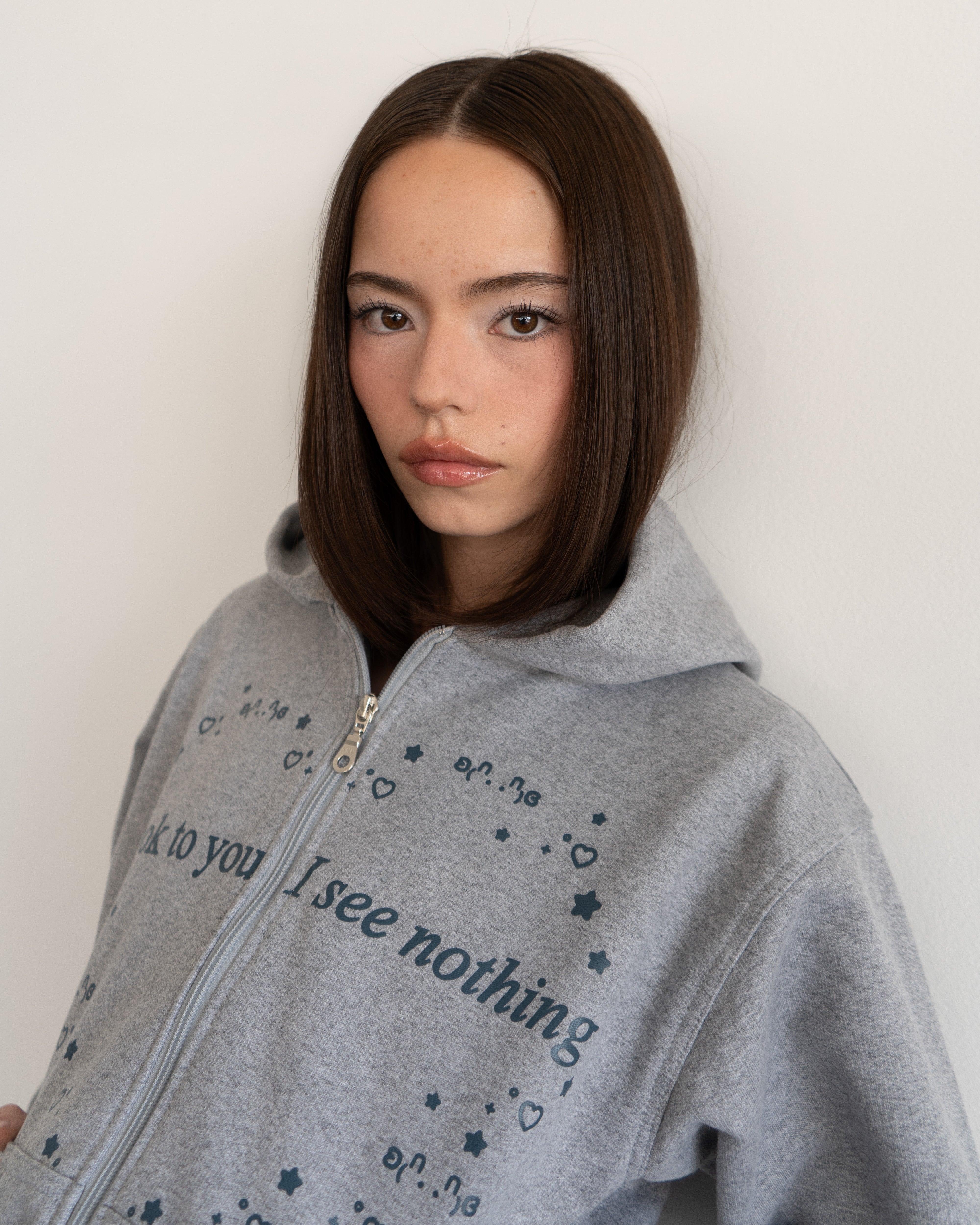 Mazzy Zip Hoodie Grey – Mutant Energy